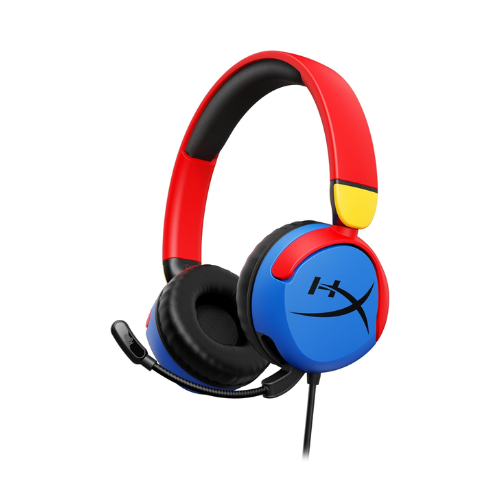 Hyperx Cloud Mini Wired Gaming HeadsetGaming Headsets🎧 Designed for Young Gamers: Tailored for ages 8–12, offering a comfortable fit with memory foam ear cushions and a lightweight frame. 🔊 Safe Listening Levels: Built-in volume limiter ensures audio do